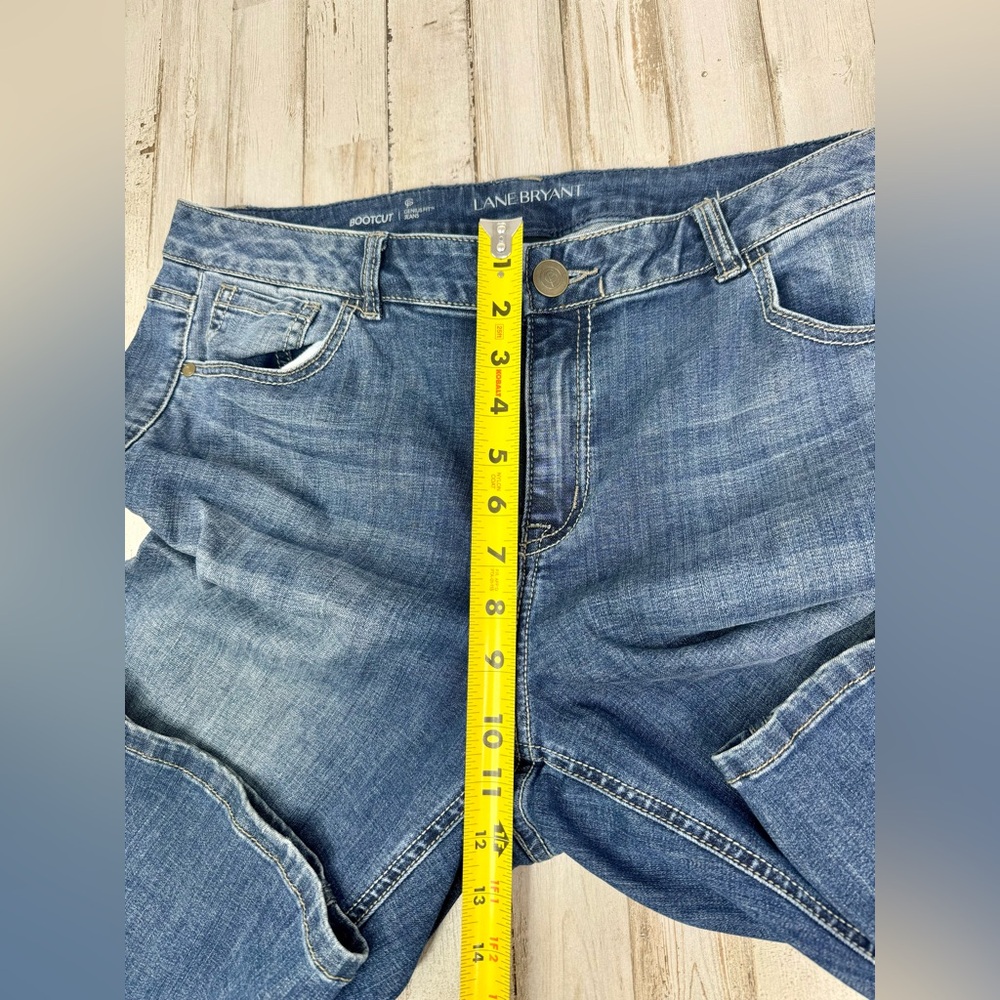 Lane Bryant Women’s Jeans Size 16R Boot Cut Genius Fit - Picture 6 of 10